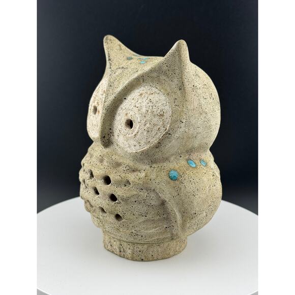 Funky Ceramic Owl Tealight Holder - Picture 2 of 8